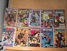 MARVEL Wolverine Lot of 10, #35-38, 48, 49, 51, COMICS PRESENTS Wolverine #69-71 picture