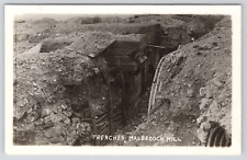 RPPC WWI Trench Warfare Argonne France Real Photo Postcard picture