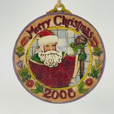 Jim Shore Santa Ornament 
