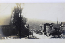 Antique RPPC 1900s unposted Real Photo Post Card Bridge St. Johnsonburg, Pa picture