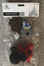 Disney Parks Pack of 4 Antenna Toppers Mickey Head Balloon Ice Cream Bar Castle picture