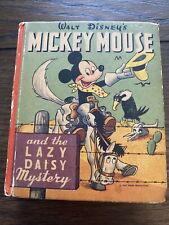 1947 Walt Disney’s Mickey Mouse And The Lazy Daisy Mystery Big Little Book picture