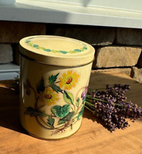 Vintage Botanical TIN by THE TIN BON Cie-Design in Long Island,NY -MADE/ England picture