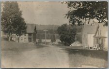 LOWER WATERFORD VT SCENE ANTIQUE REAL PHOTO POSTCARD RPPC picture