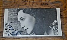 Fay Compton Autograph Signed Photo Actress picture