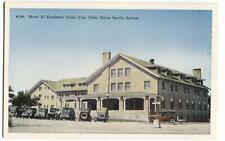 Postcard Hotel El Escalante Cedar City Utah Union Pacific Railway System picture