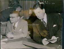 1943 George W Welsh Jr Murder Trial John V Hill Uncashed Checks Crime 7X9 Photo picture