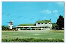 c1960 Cedar Grove Restaurant Motel Exterior New Tazewell Tennessee TN Postcard picture