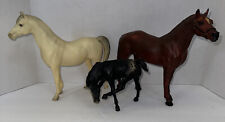 Lot Of 3 Breyer Horses White Swaps Man O War Scratching Foal picture