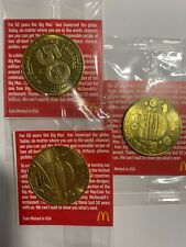 NEW / SEALED McDonald's 50 Years Of Big Mac Collectors Coin (You Pick Year) picture