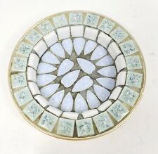 Vintage Mid-Century Modern Mosaic Tile Coasters Ashtrays, Japan, MCM picture
