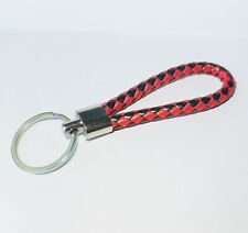 Braided Strap Keyring Keychain Ring Key Fob picture