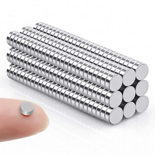 100Pcs Small Magnets 5X2 Mm Mini Tiny round Magnets Micro Magnets for Crafts picture