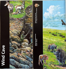 Newest WIND CAVE NP - SD   NATIONAL PARK SERVICE UNIGRID BROCHURE Map  GPO 2022 picture