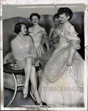 1950 Press Photo Dancer Ruby Keeler & Gae Foster dancers at Roxy Theater in NY picture