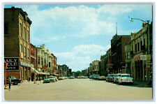 c1970s Street View, Lincoln Highway Looking East De Kalb Illinois IL Postcard picture
