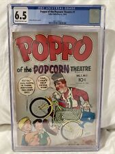Poppo Of The Popcorn Theatre #1 (1955, Fuller) Golden Age, CGC Graded (5.0) picture