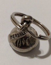 Hershey's Kiss Silvertone Keychain Charm picture
