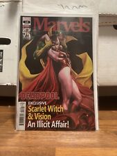 DEADPOOL 13 Variant Adi Granov Marvels 25th Tribute Cover 2019  Scarlet Witch NM picture