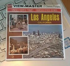 Rare gaf SEALED A181 Los Angeles California view-master Reels Packet 1974 picture