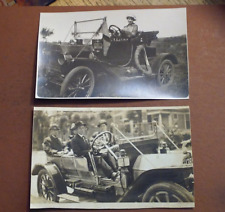Great Old MOTOR CARS Autos Lot 2 Early 1900's Original Real Photo Post Cards picture