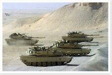 1st Cavalry Division M-1A1 Abrams Tanks Operation Desert Shield 8x12 Photo picture