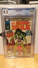 Savage She-Hulk #1 cgc 9.2 white pages picture