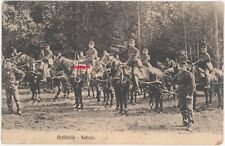 №tas24  WW1. Austro-Hungary photo / K.U.K. soldiers / artillery with horses picture