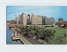 Postcard A view from the Manchester Bridge, Pittsburgh, Pennsylvania picture