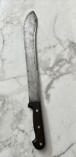 1920s, THICK bullnose blade Soligen butcher knife  picture