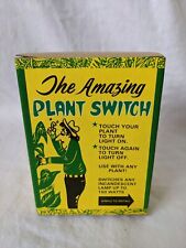 Vintage Amazing Plant Switch Garden Novilty 1970s New Unopened  picture