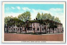 c1910s La court Hotel Building Exterior View Grand Junction Colorado CO Postcard picture