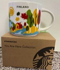 Starbucks You Are Here Collection Finland Ceramic Coffee Mug New in Box 14oz picture