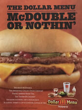 2013 McDonald’s Dollar Menu McDouble Original 1-Page Magazine Print Ad picture