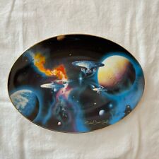 Star Trek To Boldly Go Plate W/COA - Space, The Final Frontier - Hamilton picture