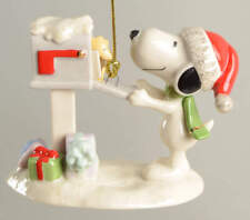 Lenox Whimsical Snoopy Ornaments Snoopy's Letter To Santa - Boxed 11861607 picture