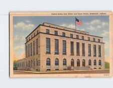 Postcard United States Post Office and Court House Hammond Indiana USA picture