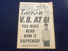 1966 JAN 23 THE NATIONAL TATTLER NEWSPAPER - V.D. AT 6 -YOU MUST READ - NP 6876 picture