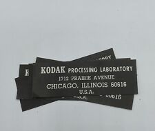Vintage Kodak Processing Laboratory Sticker Chicago, Illinois Self-Adhesive picture
