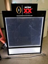 Brand New Dos Equis XX College Football Dry Erase Bar Menu picture