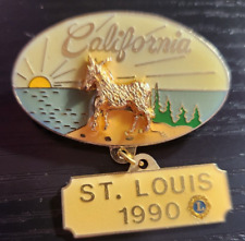 1990 Lions Club California - St. Louis Convention - Vintage picture
