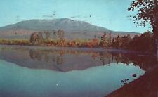 Postcard 1950 Mt. Katahdin Togue Pond First Mountain To Receive Rays Of Sun ME picture