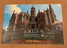 1972 Postmark Postcard The Haunted Mansion Walt Disney World picture