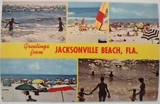 Vintage Postcard Greetings From Jacksonville Beach Florida picture