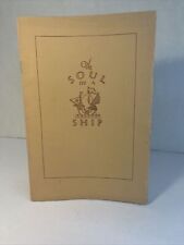 1951 THE SOUL OF A SHIP French Line Steamer, The Captain And His Crew picture