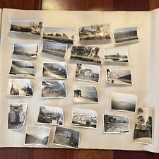 1926 Lot of 32 Vintage Norway Photos Pictures Trains, Bergen, Oslo Ships Harbor picture