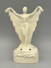 Art Deco Nouveau Nude Nymph Scarf Figurine Stamped CORONET GERMANY 1920's picture