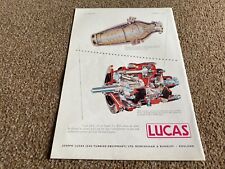 FABK12 ADVERT 11X8 LUCAS COMBUSTION CHAMBER - GAS TURBINE EQUIPMENT picture