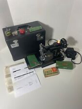 VTG Singer 221 Featherweight  Centennial Sewing Machine Professionally Serviced picture