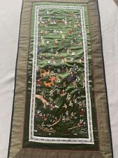 Hand stitched Chinese Silk Table Runner picture